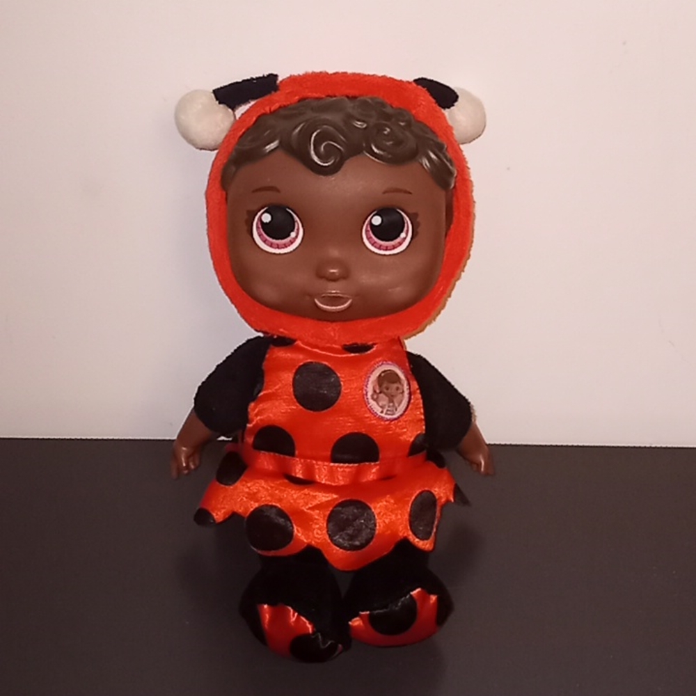 Disney Jr. Doc McStuffin Ladybug Checkup African American Black Baby Doll